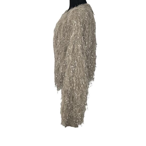 DAVI & DANI Tan Textured Sweater - Picture 3 of 11